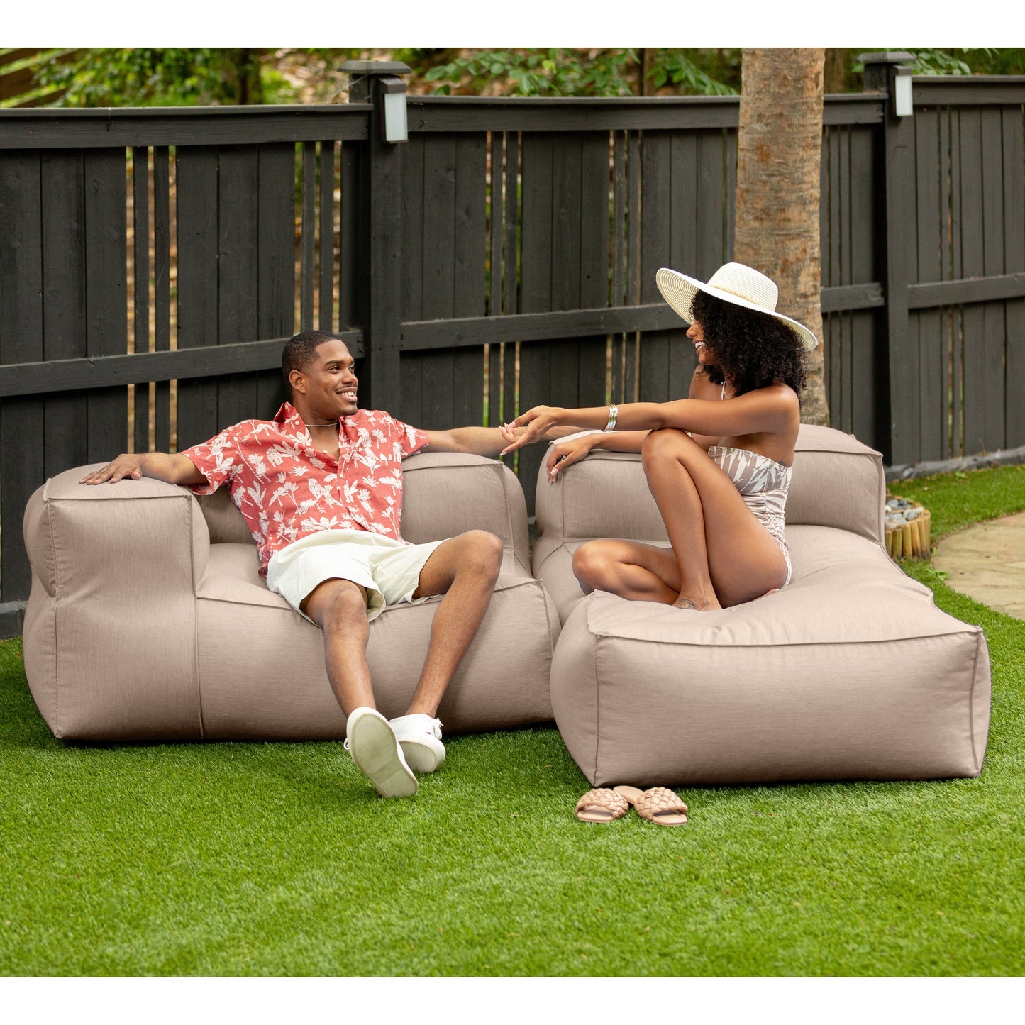 Baya Outdoor Luxurious Chaise Sun Lounger