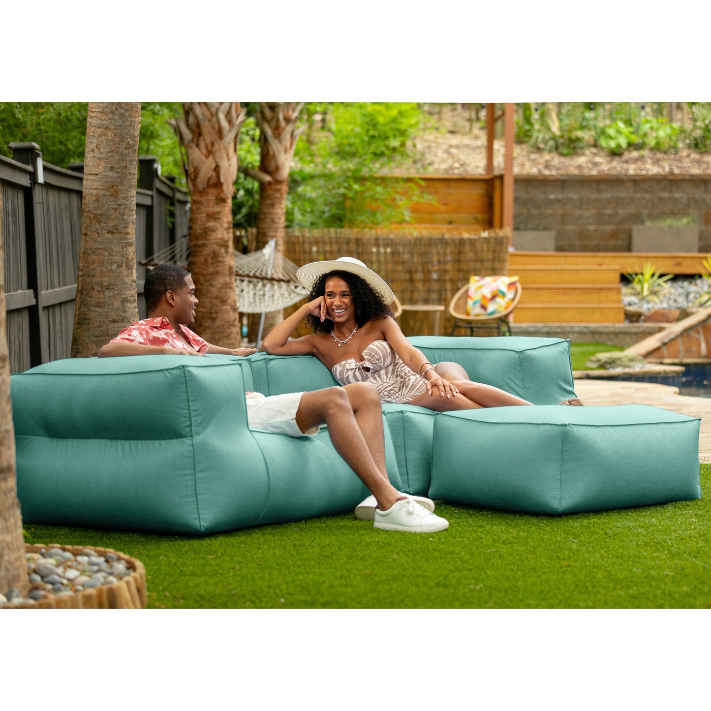 Baya Modular Outdoor Luxurious Soft Seating Loveseat