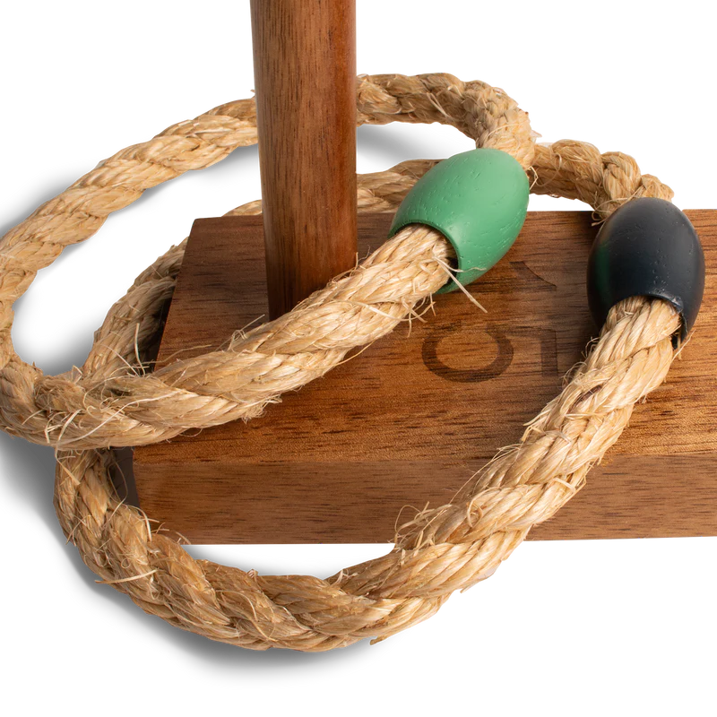 Acacia Wrangler Ring Toss Game