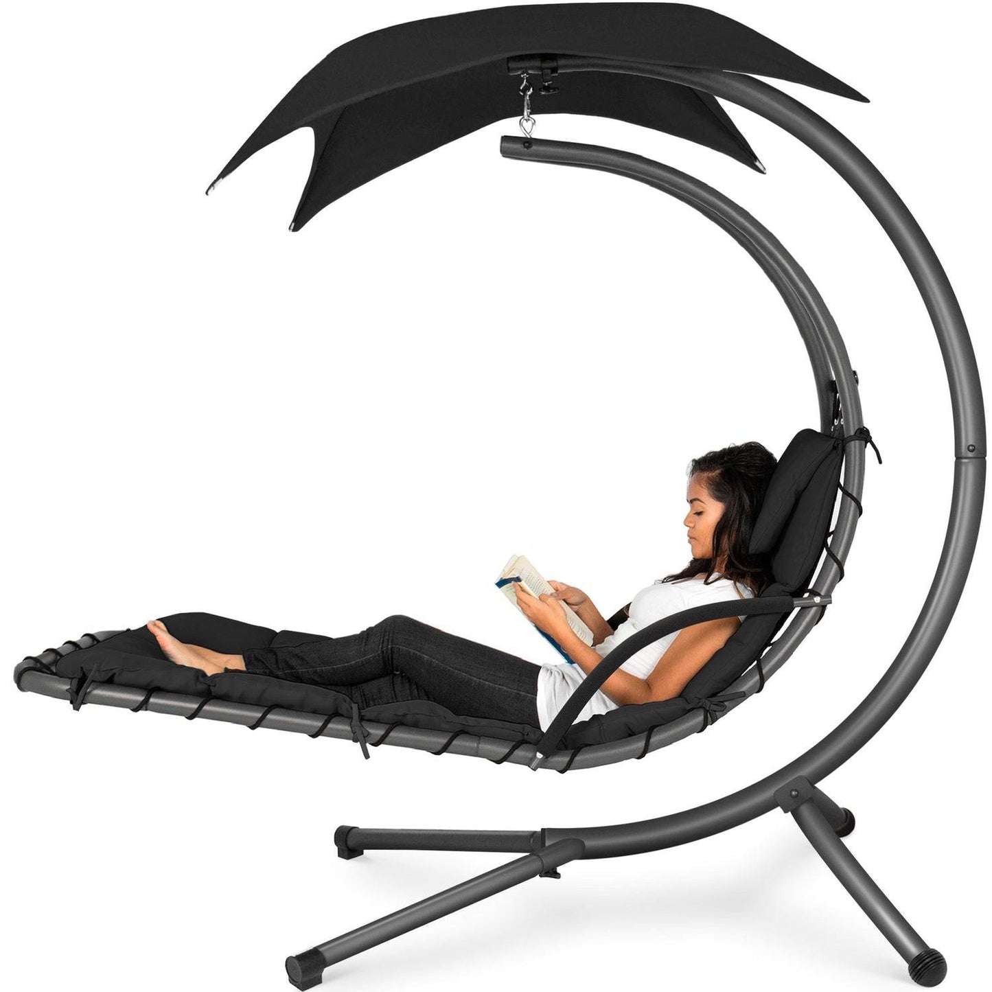 Chaise Lounger Hammock Chair Porch Swing