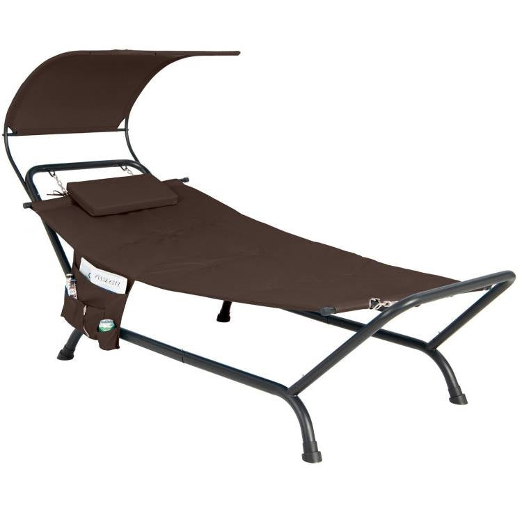 Hammock Style Chaise Lounge Chair Cot