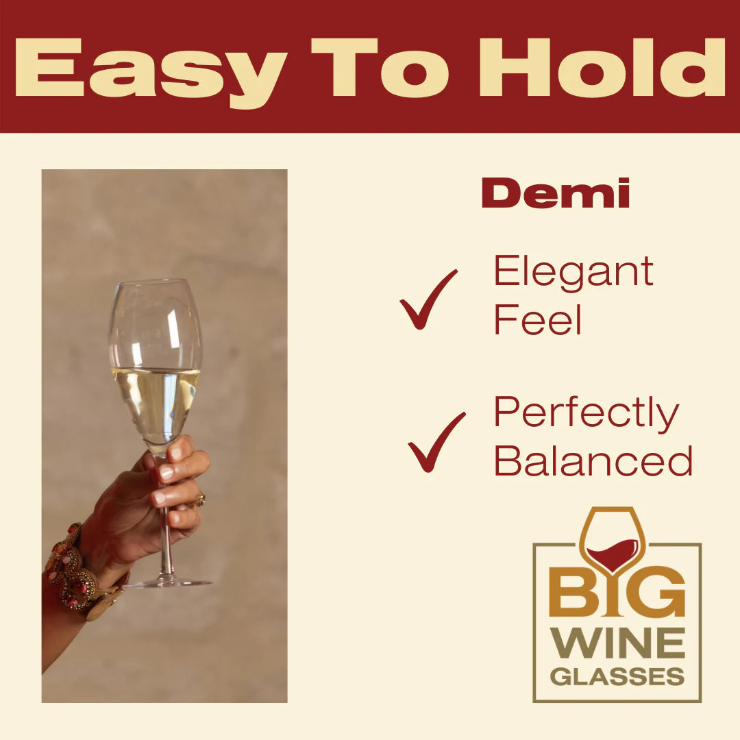 Big Wine Glasses Demi