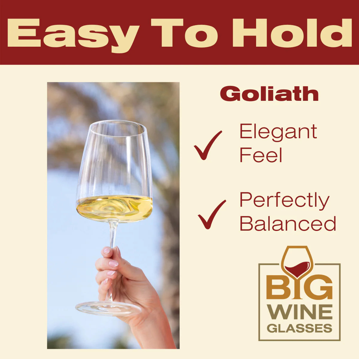 Big Wine Glasses Goliath