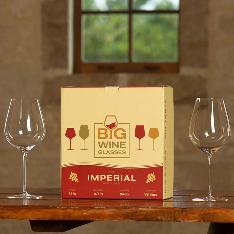 Big Wine Glasses Imperial