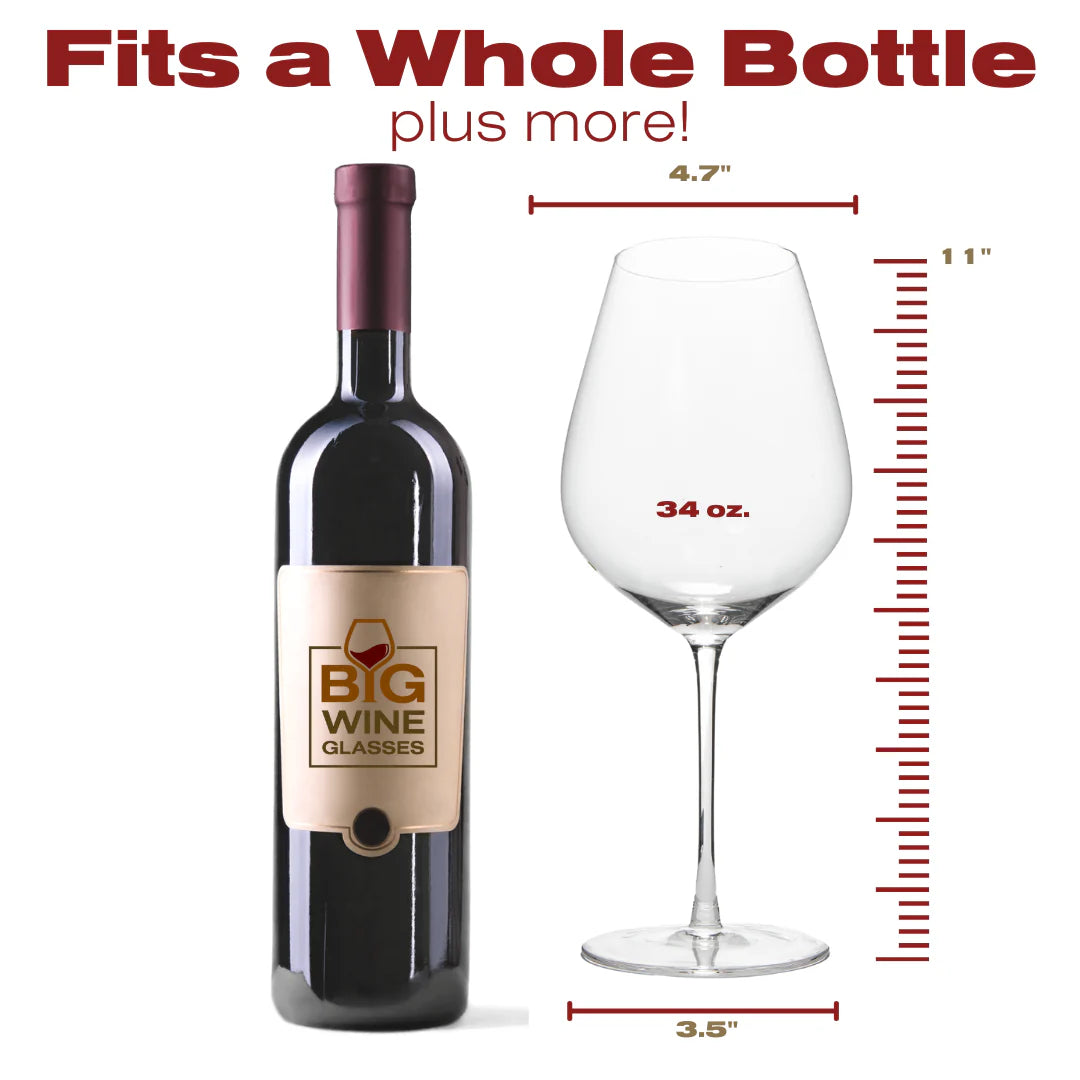 Big Wine Glasses Imperial