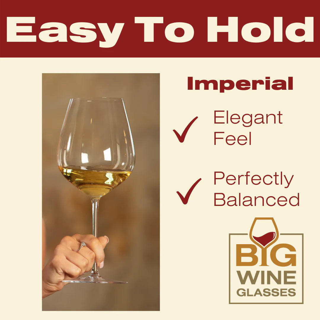 Big Wine Glasses Imperial