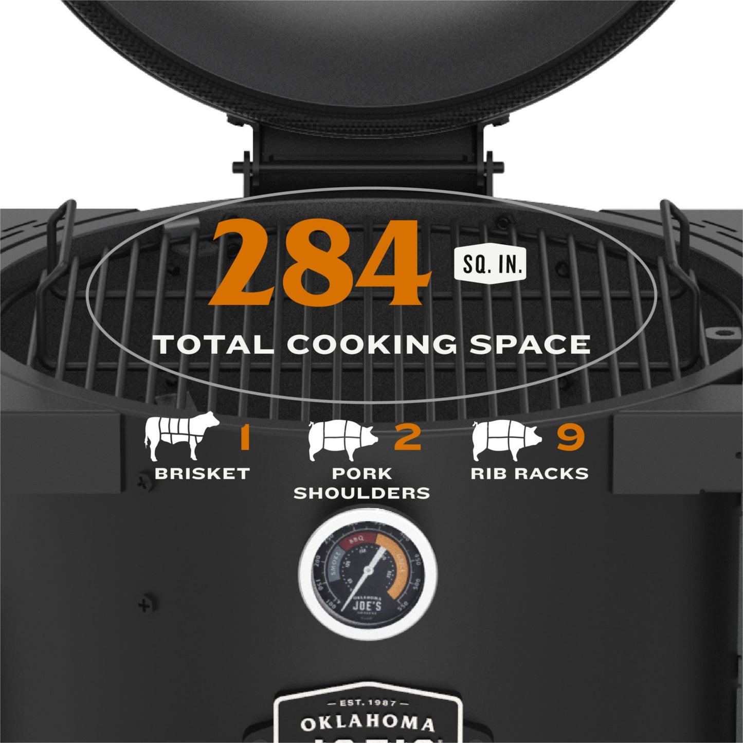 Bronco Drum Smoker & Grill