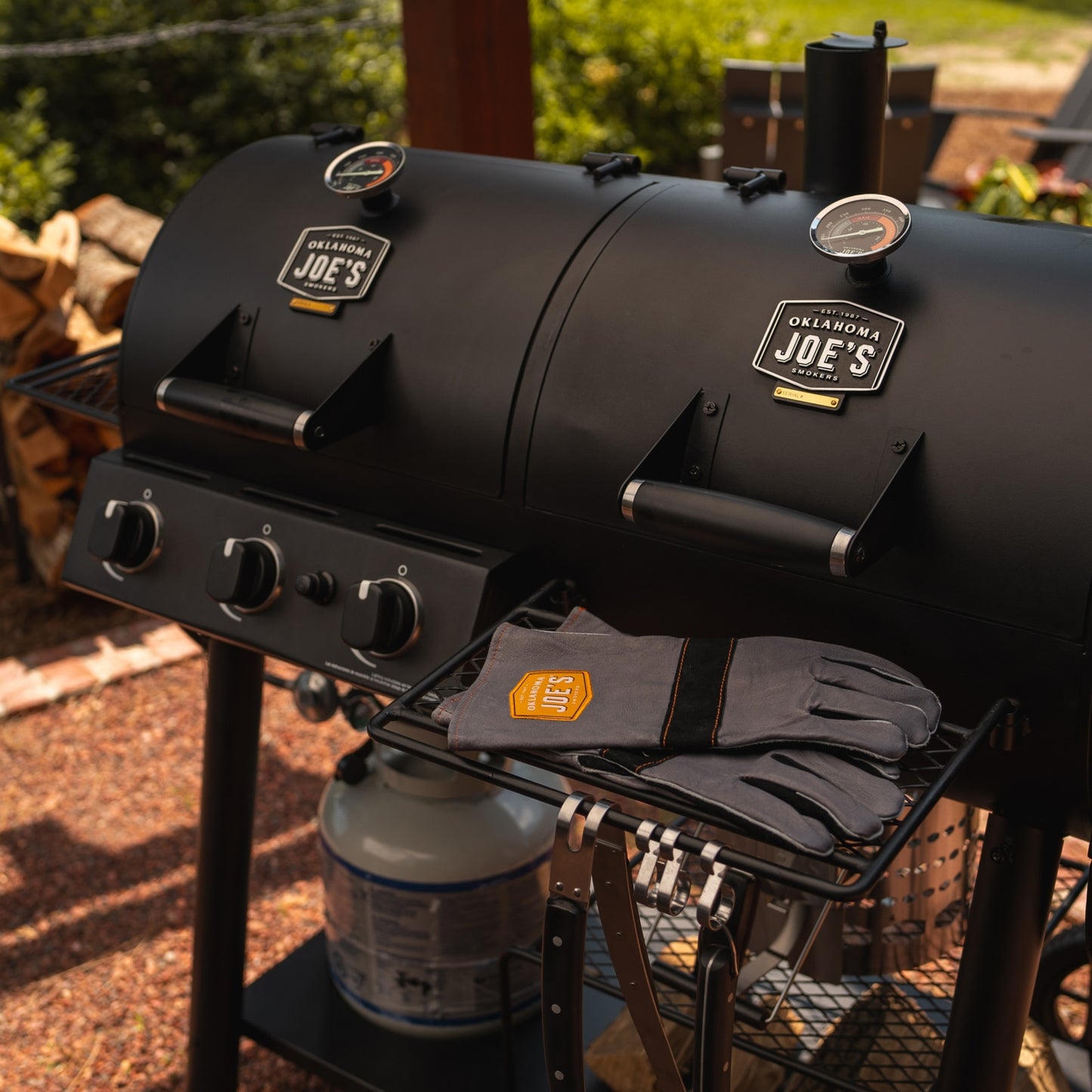 Canyon Combo Charcoal & Gas Smoker & Grill