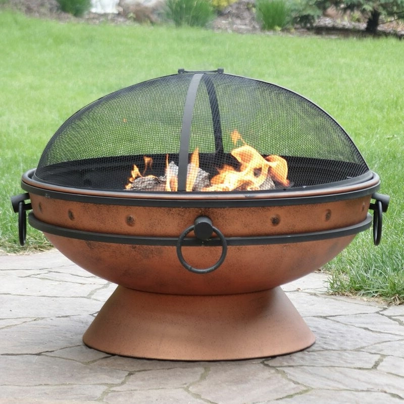 Cauldron Steel Wood Burning Fire Pit