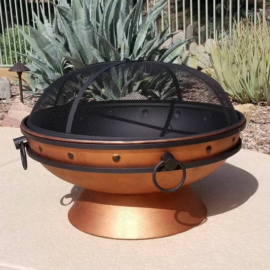 Cauldron Steel Wood Burning Fire Pit