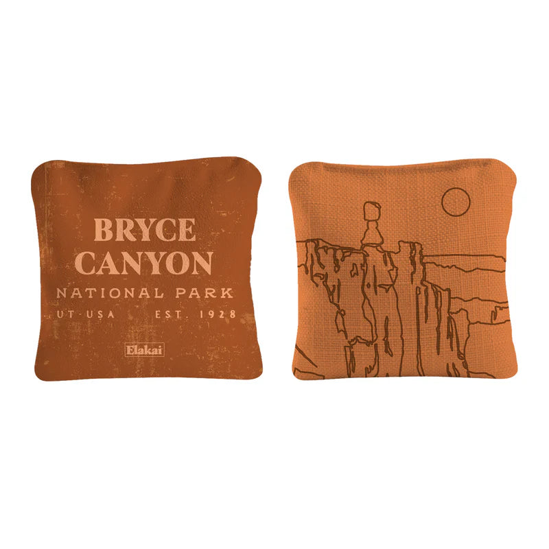 Bryce Canyon National Park Durasuede + Turbo Polyglide Pilot Versacraft Cornhole Bags