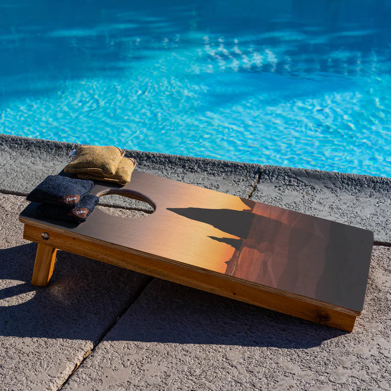 Olympic National Park Mahogany Pathfinder Cornhole Boards