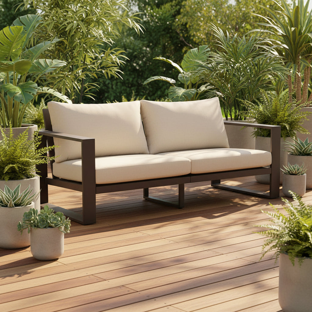 Fash Aluminum Outdoor Sofa