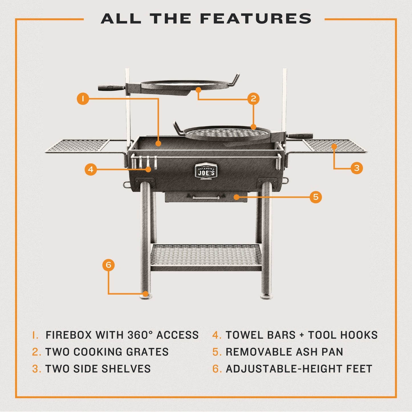 Firecraft Series® Barrel Grill
