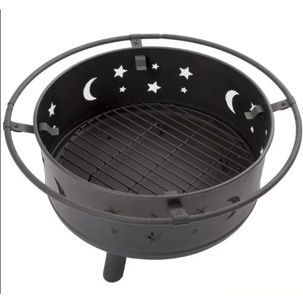 Heavy Duty Steel Metal Wood Burning Fire Pit