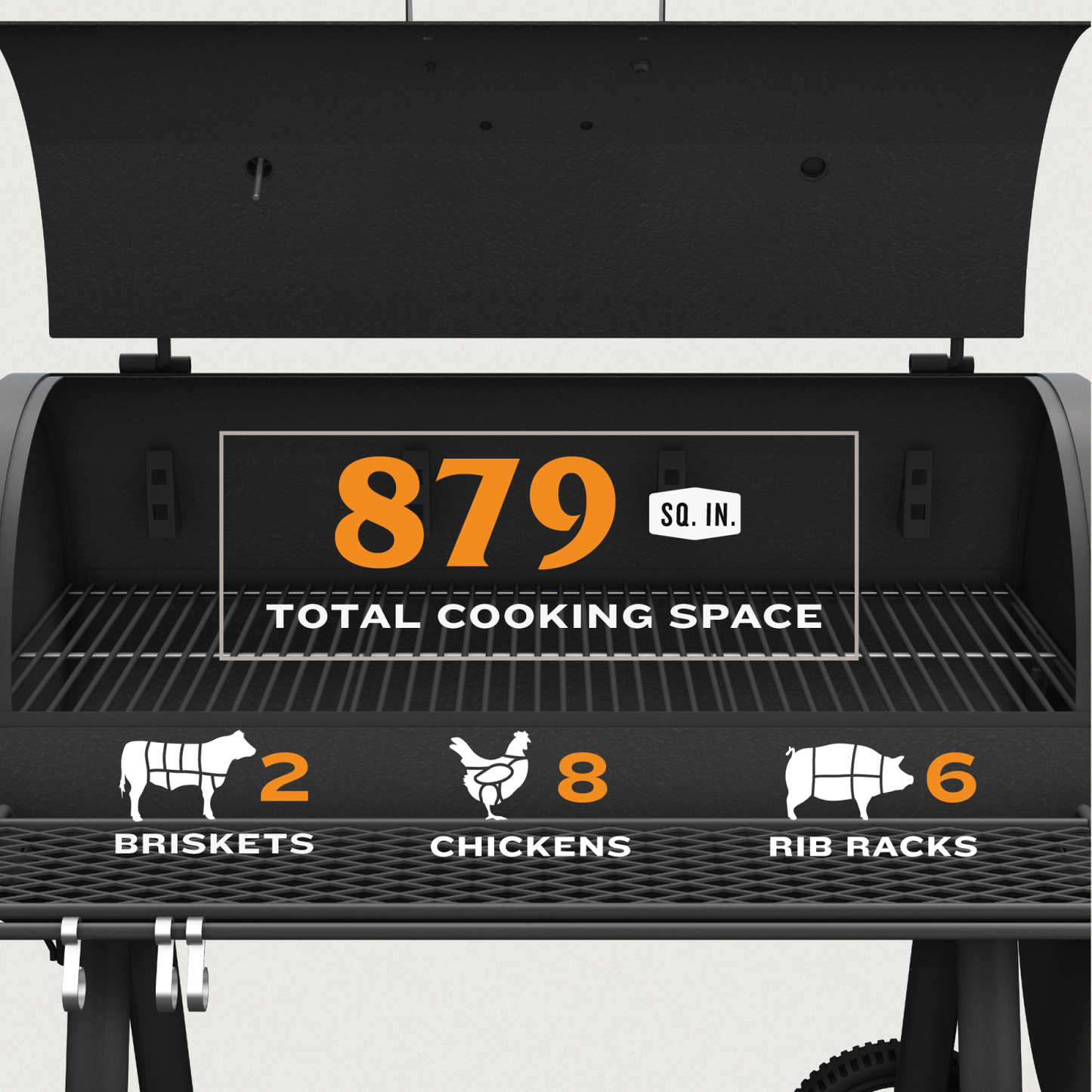 Highland Offset Smoker and Grill