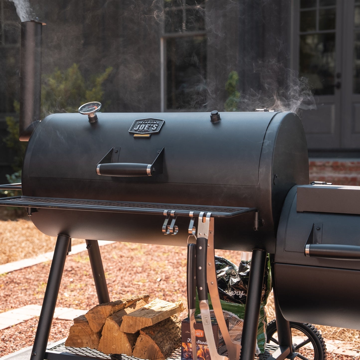 Highland Offset Smoker and Grill