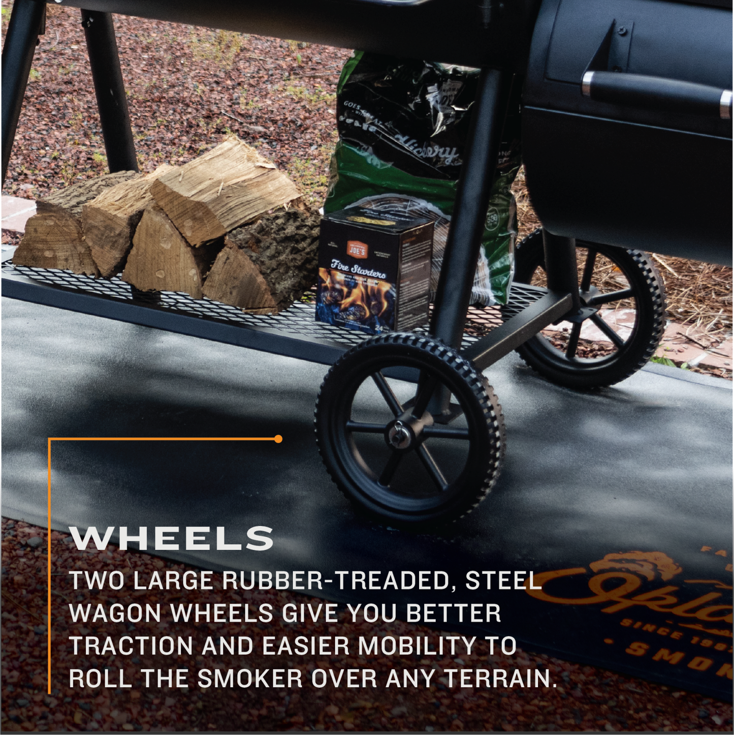 Highland Offset Smoker and Grill