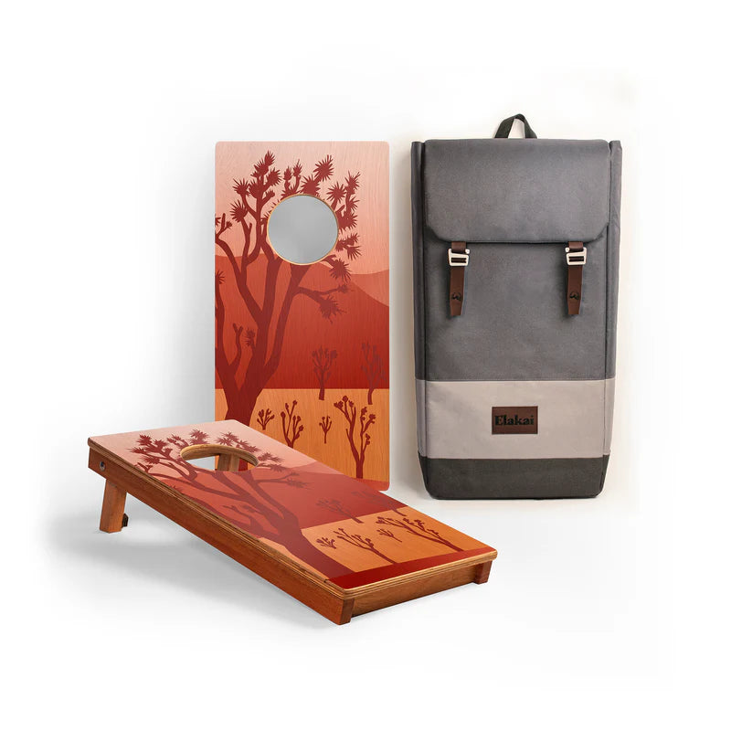 Joshua Tree National Park Mahogany Pathfinder Cornhole Boards