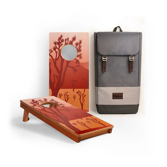 Joshua Tree National Park Mahogany Pathfinder Cornhole Boards