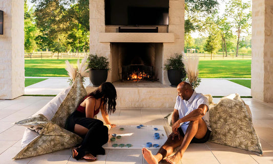 Laze Pillow  Pistachio Palms