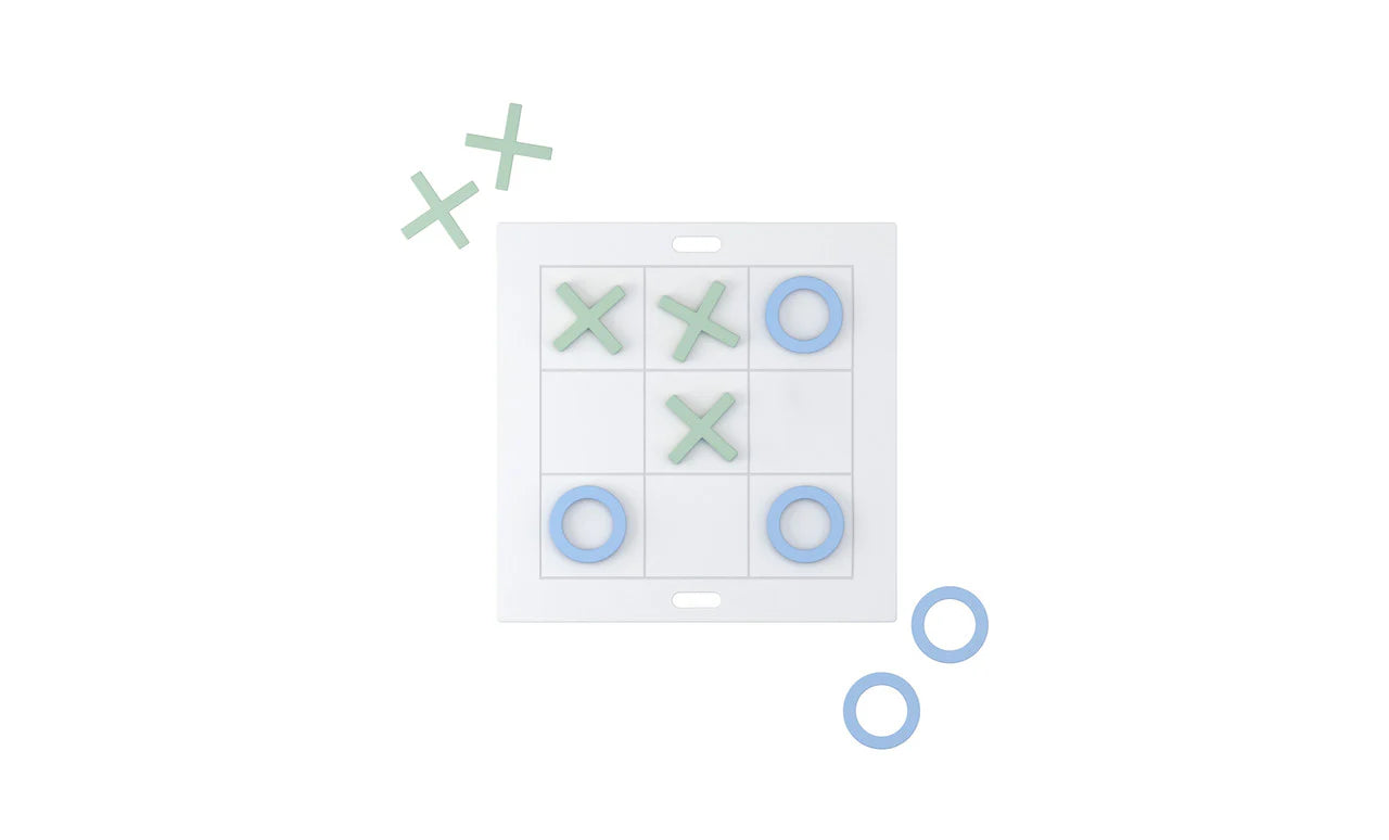 Ledge Giant Checkers & Tic Tac Toe