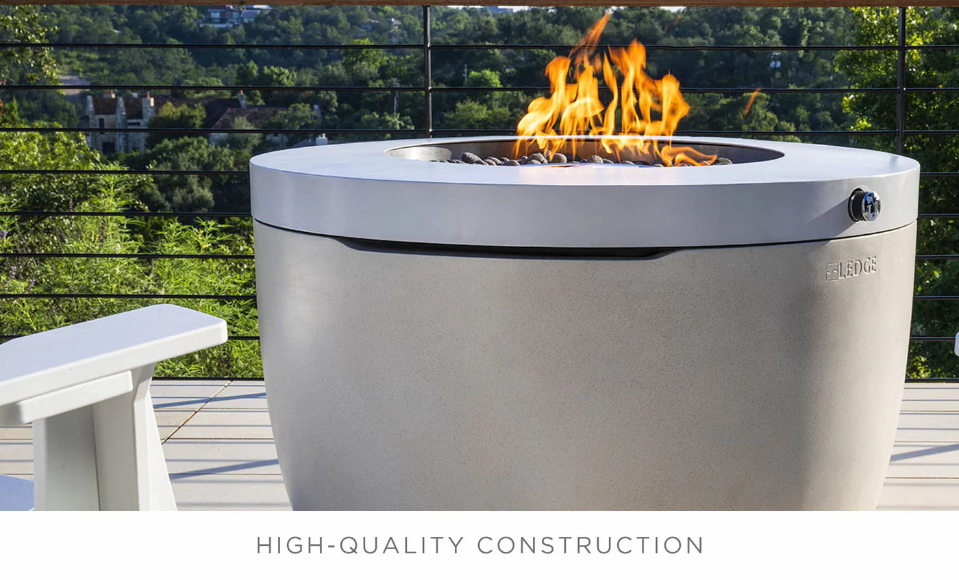 Ledge Halo Firepit Twilight