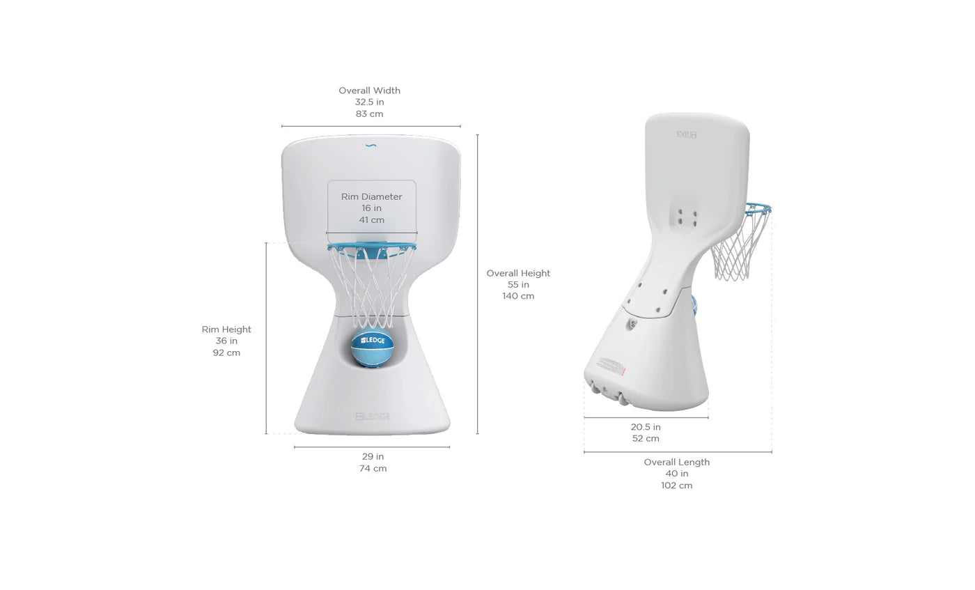 Ledge Hoopstr In-Pool Basketball