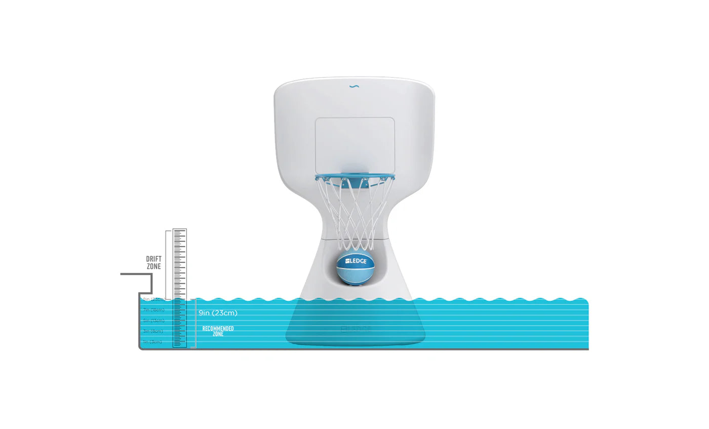 Ledge Hoopstr In-Pool Basketball