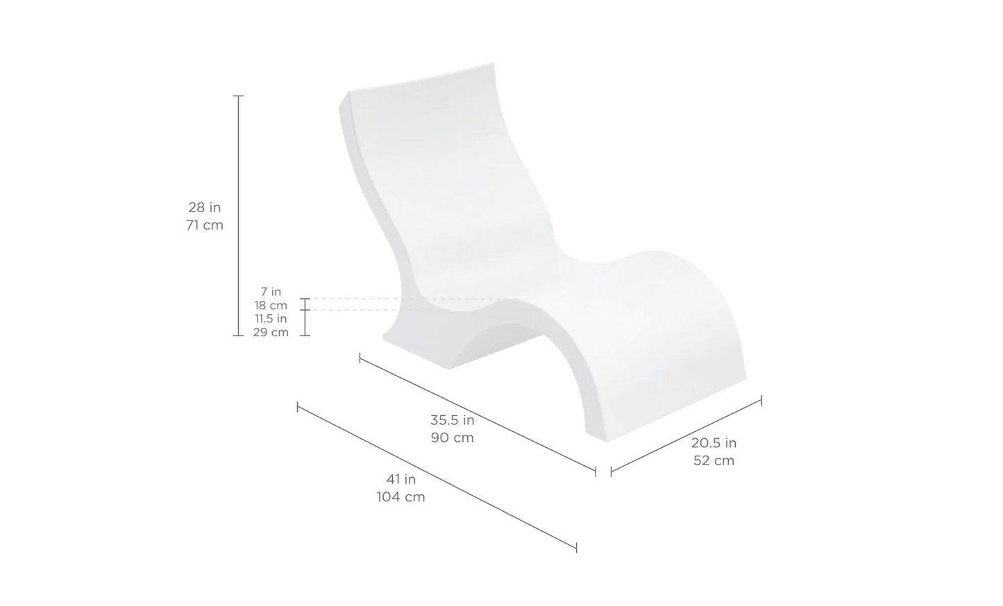 Ledge Signature Chair Low Back