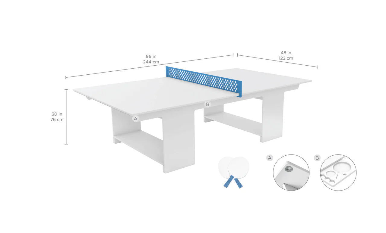 Ledge Table Tennis