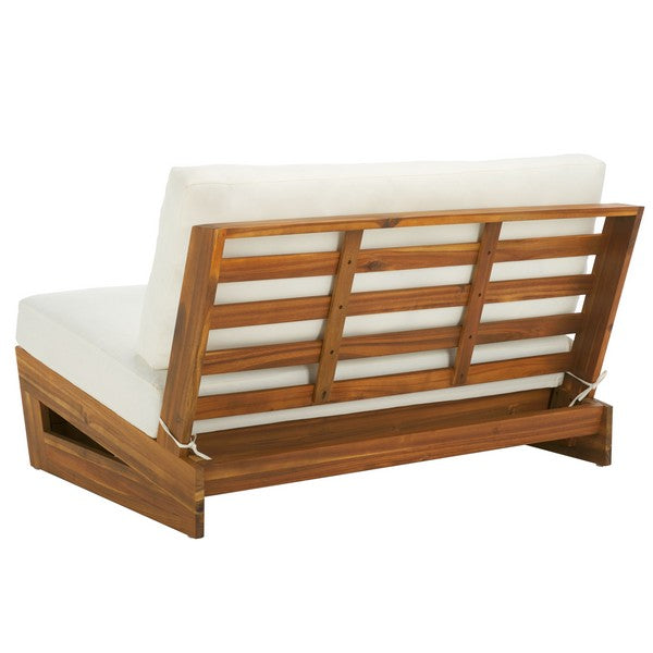 Lynn Outdoor Sofa – Acacia Wood