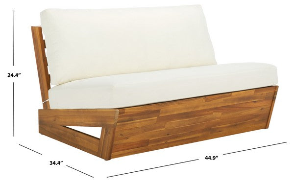 Lynn Outdoor Sofa – Acacia Wood