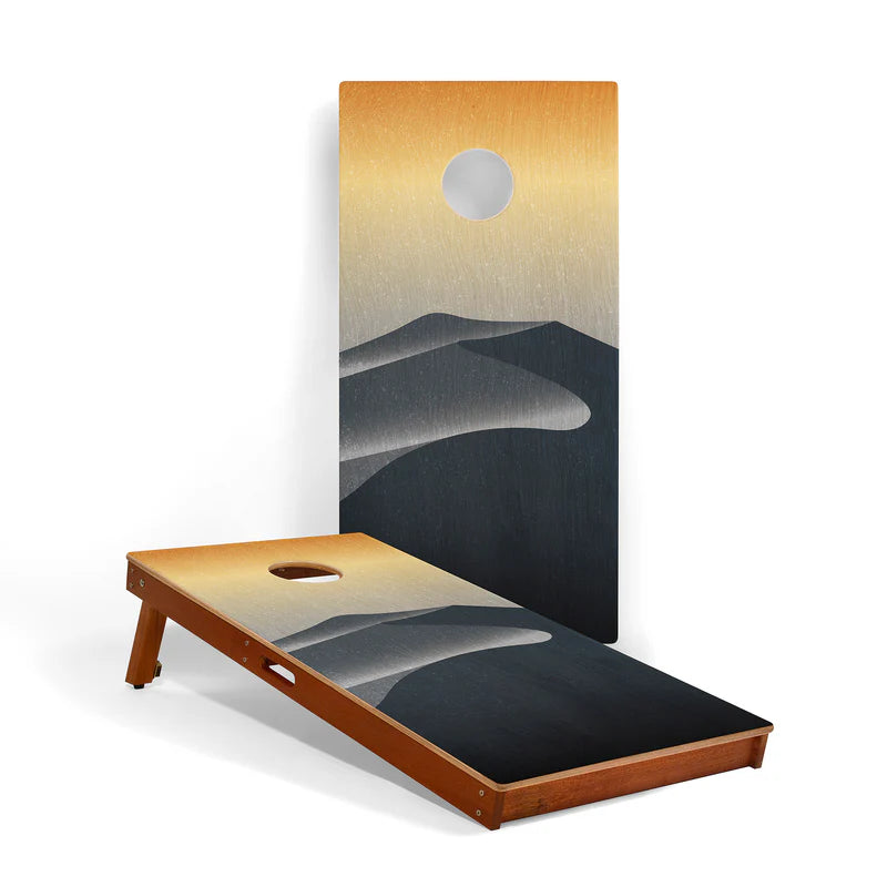 Mojave National Park Mahogany Pathfinder Cornhole Boards