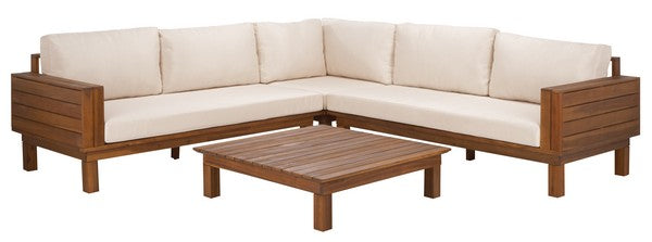 Napoli Outdoor Sofa Teak Finish