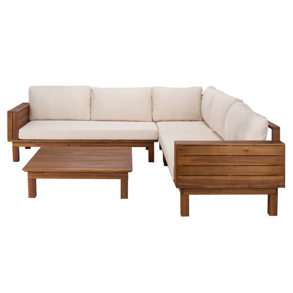 Napoli Outdoor Sofa Teak Finish