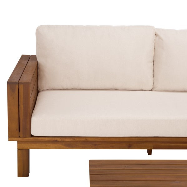 Napoli Outdoor Sofa Teak Finish