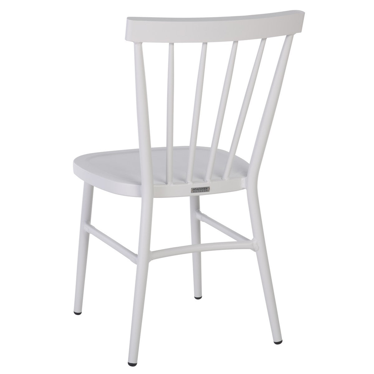 Core Spindle Chair Set of 2 – Powder-Coated Aluminum Outdoor Chairs