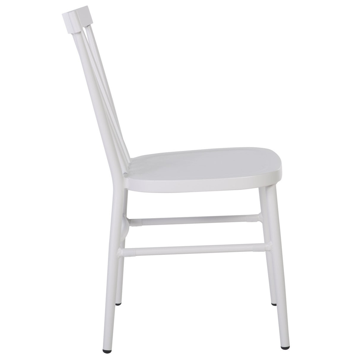 Core Spindle Chair Set of 2 – Powder-Coated Aluminum Outdoor Chairs