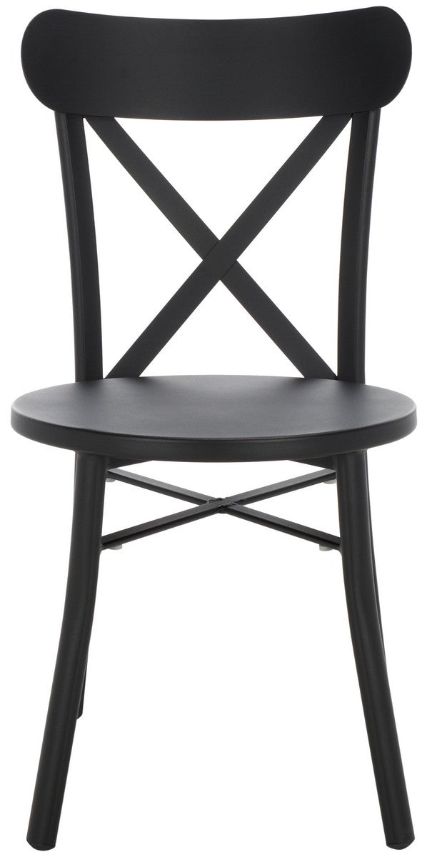 Core Cross Back Chair Set of 2 – Aluminum Outdoor Patio Chairs