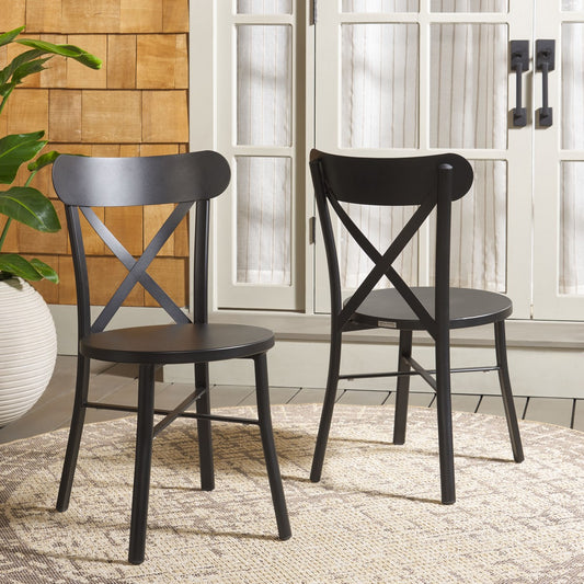 Core Cross Back Chair Set of 2 – Aluminum Outdoor Patio Chairs