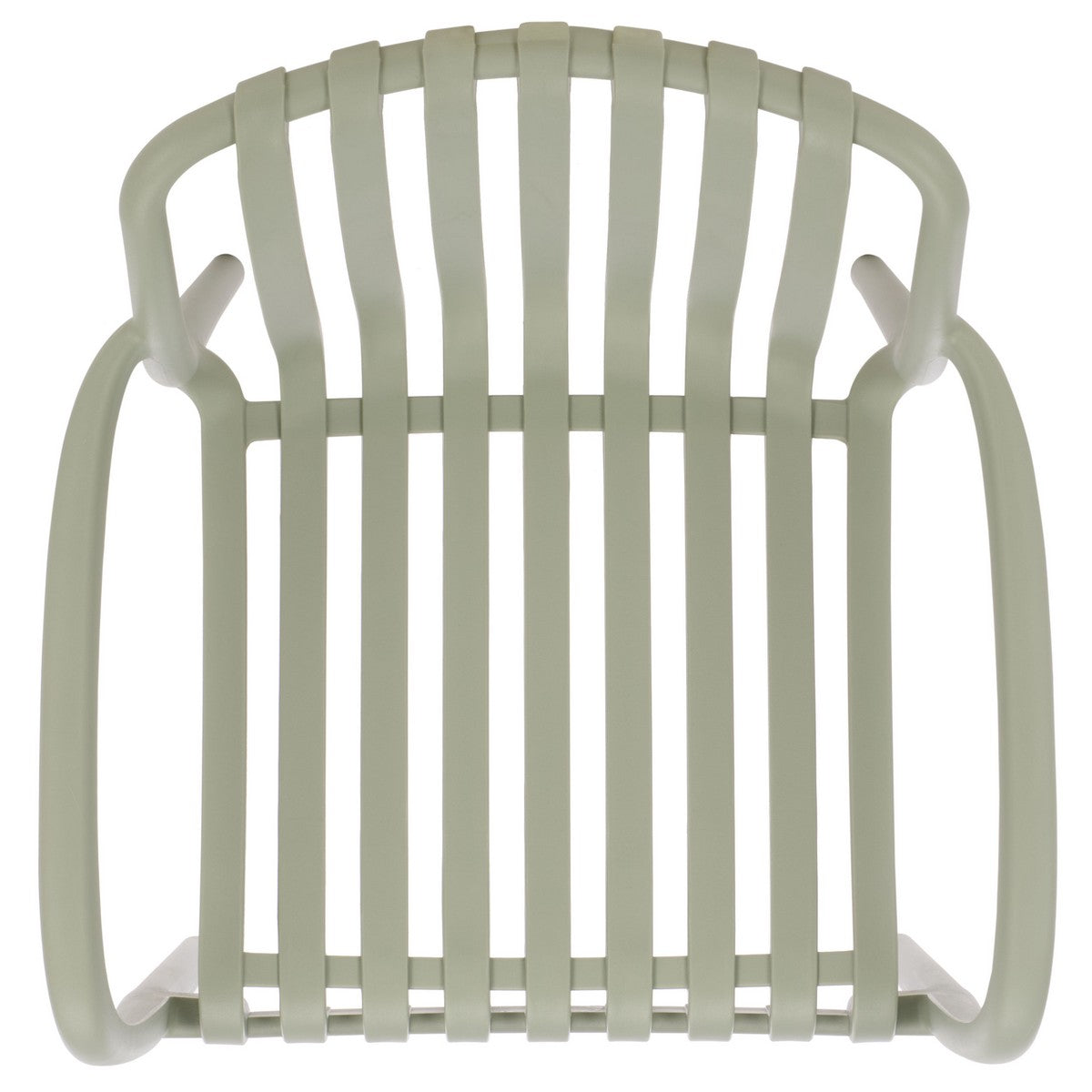Holly Outdoor Dining Armchair Set of 2 – Stackable Polyethylene Patio Chairs