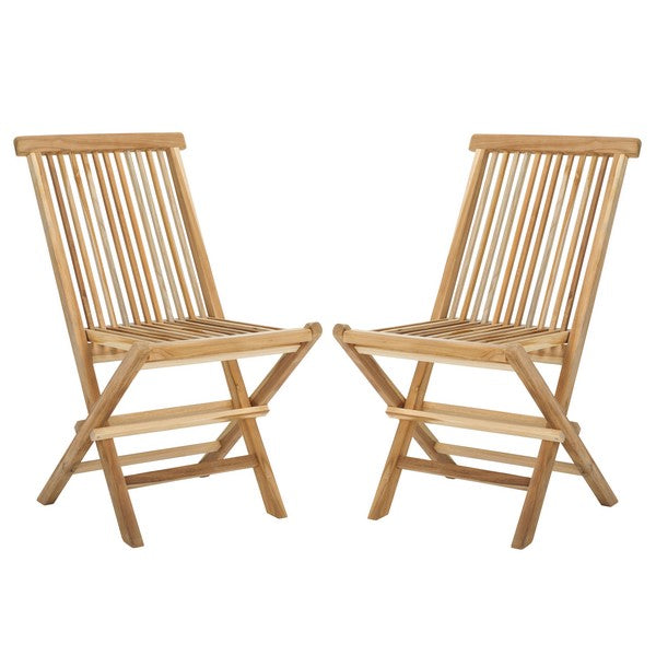 Marcus Teak Folding Chair – Natural Teak Wood Outdoor Folding Chair