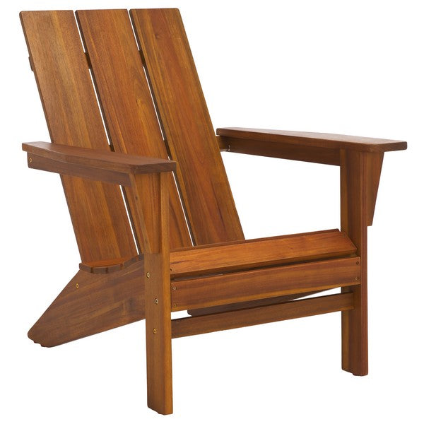 Alton Adirondack Chair – Teak-Finish Acacia Wood Outdoor Chair