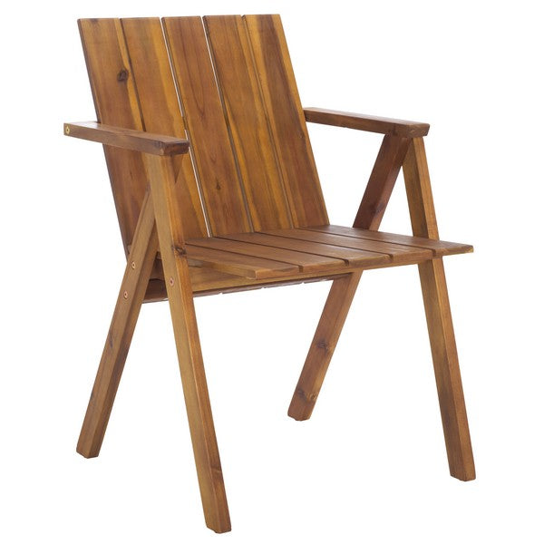 Tucker Stacking Chair – Teak Acacia Wood Stackable Chair