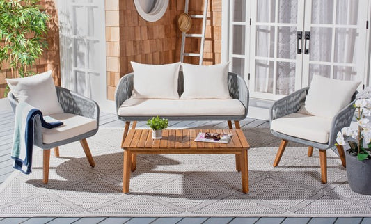 Prester 4 Piece Outdoor Living Set