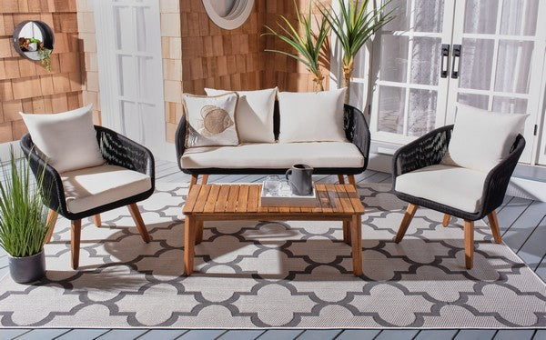 Prester 4 Piece Outdoor Living Set
