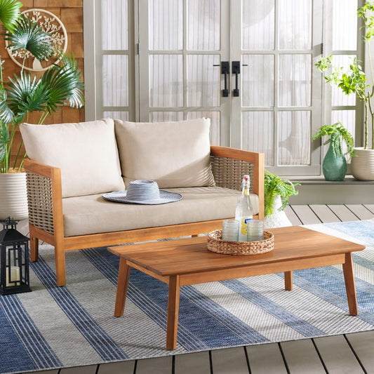 Amanda Bench & Table Outdoor Set
