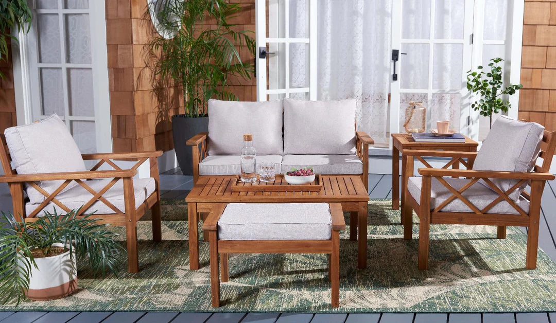 Loanna 6 Piece Outdoor Living Set