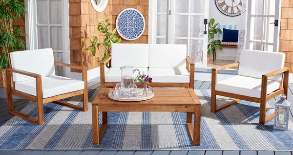 Emiko 4 Piece Outdoor Living Set